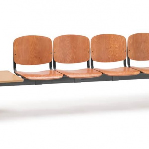 POUTRE ISO BOIS 4 ASSISES + TABLETTE