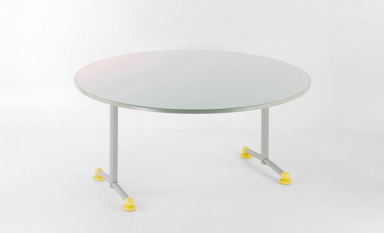 MANU TABLE RONDE STRATIFIE PP