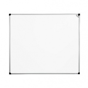 ulmann 104864 panneau d affichage 8 a4 blanc encadrement anodise naturel