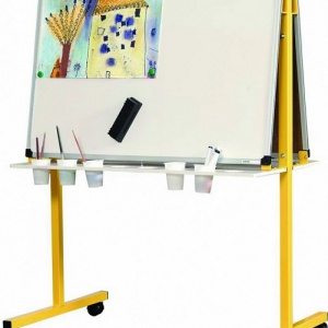 ulmann 108835 pupitre mobile 64 x 89 cm blanc