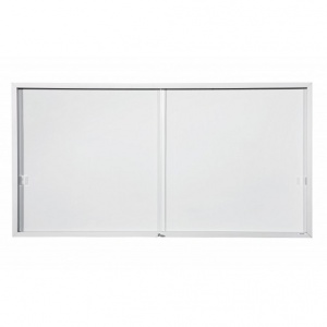 ulmann 300297 vitrine interieure glaces coulissantes 6 a4 blanc